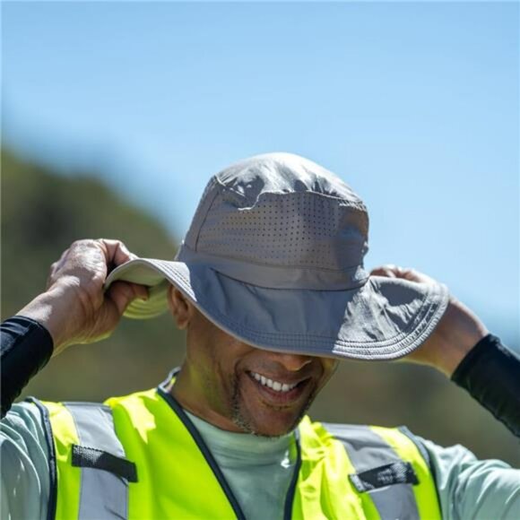 Cooling Boonie Hat UPF 50 Sun Hat Unisex Fishing Hiking Beach Outdoor Cap - Picture 4 of 7